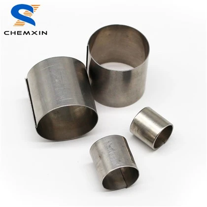 SS304 SS304L SS316 SS316L SS410 25mm Vòng Raschig kim loại bằng thép không gỉ 38mm 50mm trong Bao bì dạng tháp