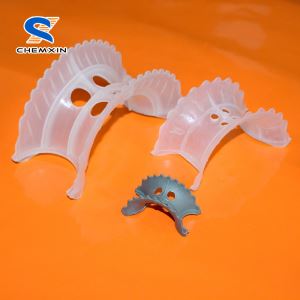 Tháp nhựa 38mm RPP PVC CPVC PVDF Đóng gói Vòng yên siêu Intalox được sử dụng trong Tháp giải nhiệt
